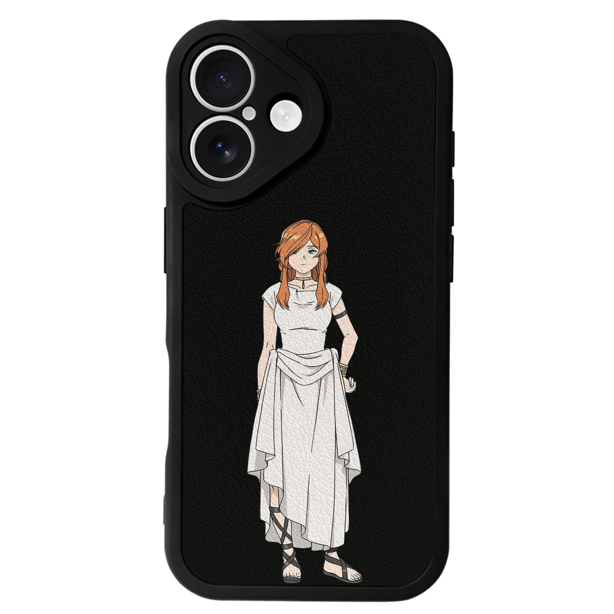 （画像用） 葬送のフリーレン Frieren 【iPhone 16シリーズ対応】シリコンスマホケース（レザー調） 材質：シリコン